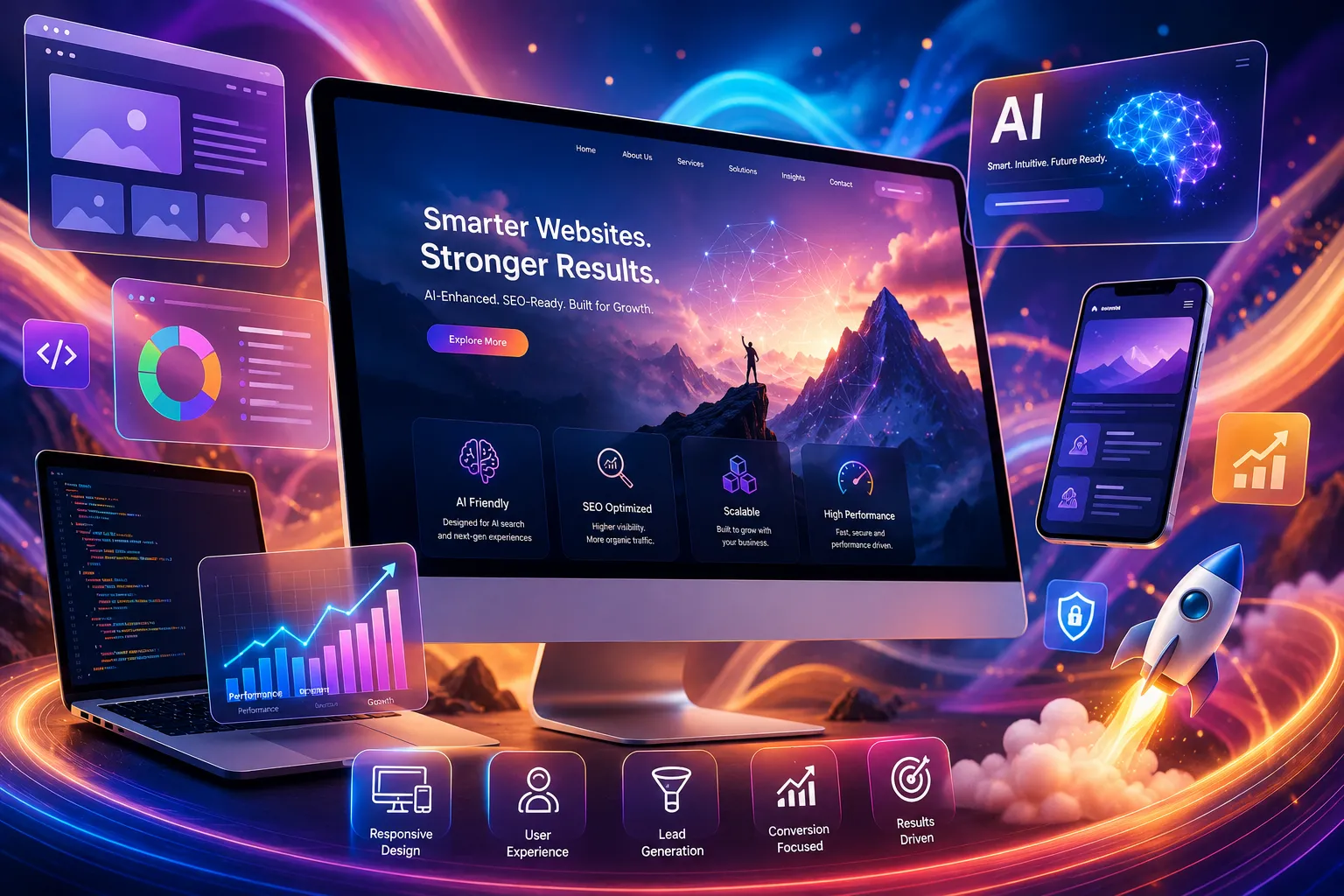 AI-powered website design with SEO optimization, responsive layouts, and scalable digital solutions AI-powered website design with SEO optimization, responsive layouts, and scalable digital solutions