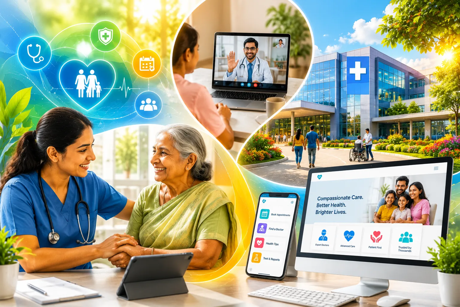 SEO-friendly healthcare website improving patient trust and digital experience SEO-friendly healthcare website improving patient trust and digital experience